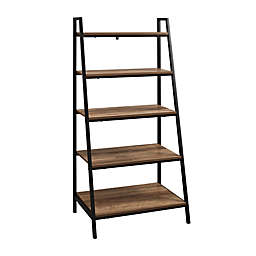 Forest Gate™ 56-Inch Modern Ladder Bookshelf in Barnwood