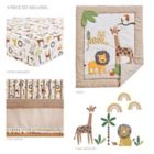 Alternate image 7 for Levtex Baby Zuma 4-Piece Crib Bedding Set in Brown