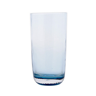 Studio 3B&trade; Optic Vertical Cooler Glass in Blue. View a larger version of this product image.
