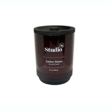 Studio 3B&trade; Amber Dunes 29 oz. Glass Jar Candle. View a larger version of this product image.