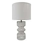 Alternate image 0 for Everhome&trade; Cinched Clear Glass Table Lamp with Linen Shade