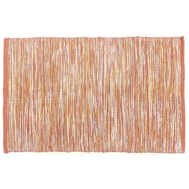 Harvest Space-Dyed Placemat in Orange. View a larger version of this product image.