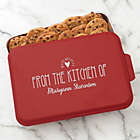 Alternate image 0 for Made With Love Personalized Cake Pan with Red Lid