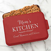 Recipe For a Special Mom Personalized Cake Pan with Red Lid
