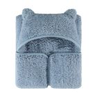 Alternate image 0 for UGG&reg; Classic Sherpa Hooded Throw Blanket in Denim