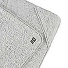 Alternate image 1 for UGG&reg; Classic Sherpa Hooded Throw Blanket in Glacier Gray