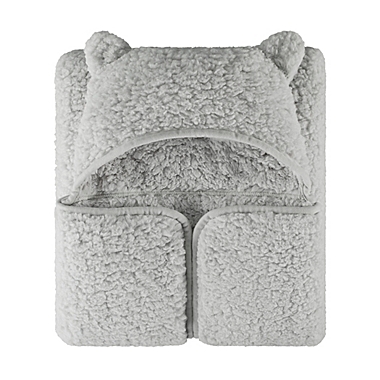 UGG&reg; Classic Sherpa Hooded Throw Blanket. View a larger version of this product image.