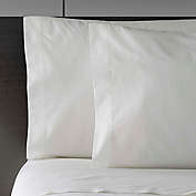 Vera Wang&reg; Solid 400-Thread-Count Cotton Percale Queen Sheet Set in White