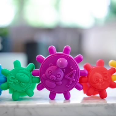 Baby Einstein&trade; Gears of Discovery&trade; Suction Cup Gears. View a larger version of this product image.