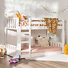 Alternate image 1 for Forest Gate&trade; Traditional Twin Over Twin Bunk Bed in White