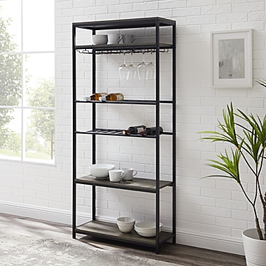 Forest Gate&trade; 69-Inch Industrial Wine Storage Shelf in Ash. View a larger version of this product image.