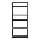 Alternate image 4 for Forest Gate&trade; 69-Inch Industrial Wine Storage Shelf in Ash
