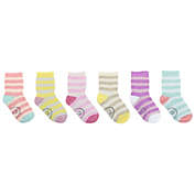 Olivia Size 0-6M 6-Pack Socks