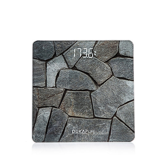 Alternate image 1 for DUKAP® Life Digital Bathroom Weight Scale in Stone