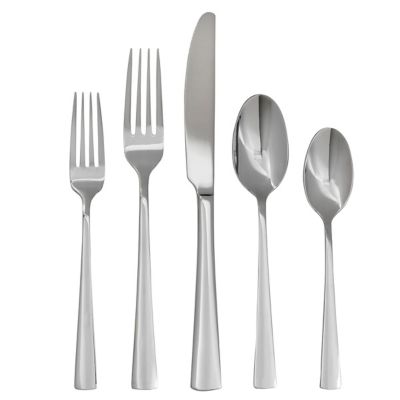 Our Table&trade; Lucas Mirror 45-Piece Flatware Set