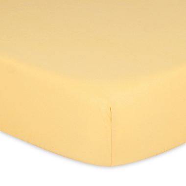 The Peanutshell&trade; 4-Pack Sunflower Microfiber Fitted Crib Sheets. View a larger version of this product image.