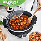 Alternate image 4 for GreenLife Healthy Cook Duo 6 qt. Slow Cooker in Black