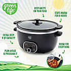 Alternate image 5 for GreenLife Healthy Cook Duo 6 qt. Slow Cooker in Black