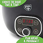Alternate image 6 for GreenLife Healthy Cook Duo 6 qt. Slow Cooker in Black