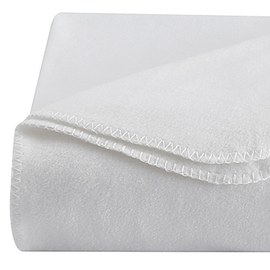 Vera Wang&reg; Cozy Full/Queen Blanket in White. View a larger version of this product image.
