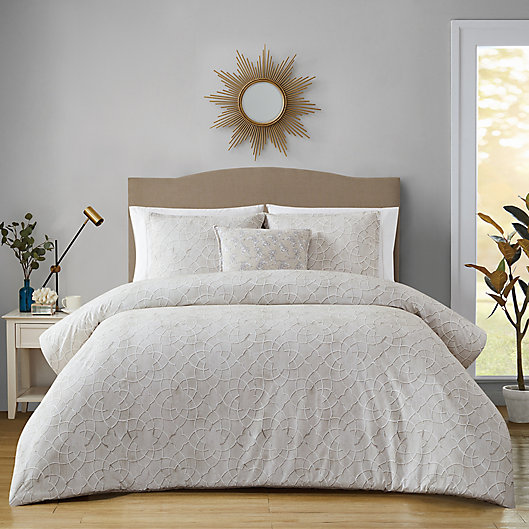 Alternate image 1 for Wamsutta® Porto 3-Piece King Comforter Set in Moonbeam