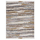 Alternate image 0 for Madison Park&reg; Riley 8&#39;x10&#39; Cozy Shag Watercolor Area Rug in Blue/Tan