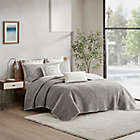 Alternate image 1 for INK+IVY Pomona Cotton Embroidered 3-Piece King/California King Coverlet Set in Gray