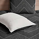 Alternate image 5 for INK+IVY Pomona Cotton Embroidered 3-Piece Full/Queen Coverlet Set in Black
