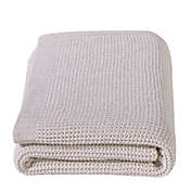Simply Essential&trade; Oversized Solid Blanket in Sandshell