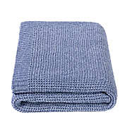 Simply Essential&trade; Oversized Solid Blanket in True Navy