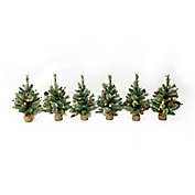 Bee &amp; Willow&trade; Outdoor Classic Christmas LED Pathway Markers in Green (Set of 6)