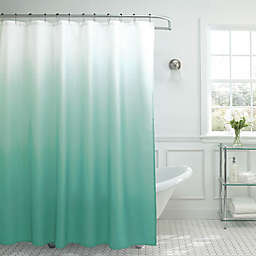 Ombre Weave 70-Inch x 72-Inch Shower Curtain in Marine Blue