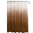 Alternate image 1 for Ombre Weave 70-Inch x 72-Inch Shower Curtain in Chocolate