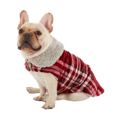 UGG&reg; Avery Quilted Plaid Dog Coat in Autumn