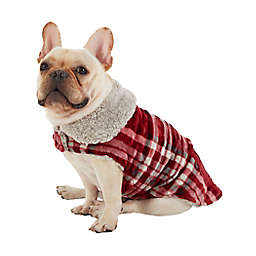 UGG® Avery X-Small Quilted Plaid Dog Coat in Autumn