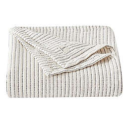 Solid Organic Cotton Natural Twin Blanket
