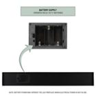 Alternate image 6 for Sterling &amp; Noble 29.5-Inch Panoramic Decorative Fireplace