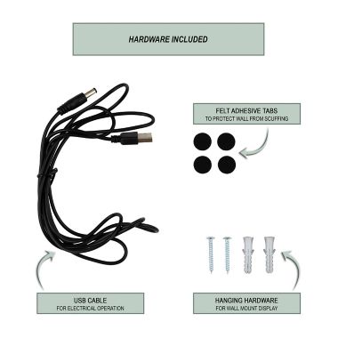 Sterling &amp; Noble 29.5-Inch Panoramic Decorative Fireplace. View a larger version of this product image.