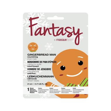 MasqueBAR&trade; Fantasy Gingerbread Man Nourishing Sheet Mask. View a larger version of this product image.