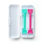 Alternate image 0 for oogiebear&reg; 2-Pack Infant Nose &amp; Ear Cleaner with Case in Raspberry/Seafoam