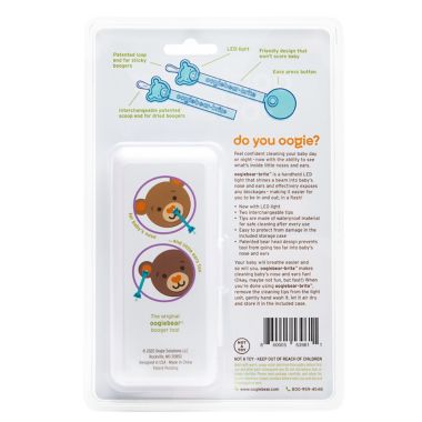 oogiebear-brite&trade; Nose and Nasal Aspirator in Blue. View a larger version of this product image.