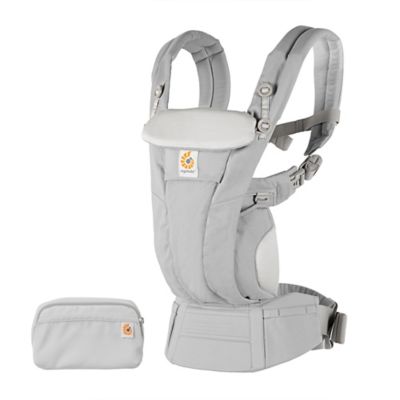 Ergobaby Omni Dream All Carry Positions Soft Touch Cotton Baby Carrier for Newborn to Toddler - Pearl Gray