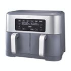 Alternate image 1 for CRUX&reg; Artisan Series 9 qt. Dual Basket Air Fryer in Grey