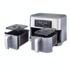 Alternate image 5 for CRUX&reg; Artisan Series 9 qt. Dual Basket Air Fryer in Grey