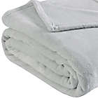 Alternate image 3 for Ultra Soft Plush Solid Grey King Blanket