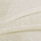 Alternate image 4 for Ultra Soft Plush Solid Ivory King Blanket