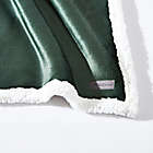 Alternate image 2 for Eddie Bauer&reg; Solid Ultra Soft Plush Fleece Reversible Twin Blanket in Dark Pine