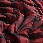 Alternate image 4 for Eddie Bauer&reg; Mountain Plaid Down Alternative Reversible King Blanket in Red