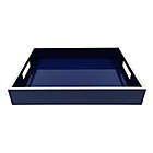 Alternate image 0 for Everhome&trade; Rectangle Tray Lacquer in Blue