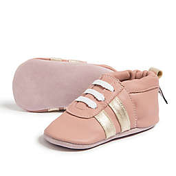 Shooshoos® Size 0-6M Genuine Leather Baby Sneaker in Pink